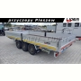 LT-168 przyczepa 500x250x40cm, ciężarowa, laweta, platforma, burty aluminiowe, DMC 3500kg